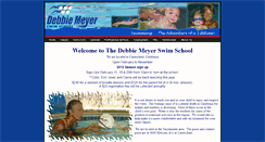Desktop Screenshot of debbiemeyerswimschool.net